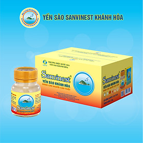 Nước yến sào Sanvinest Khánh Hòa dành cho người cao tuổi đóng lọ 70ml