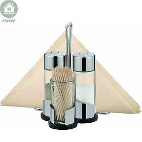 Mua Bộ Tescoma đựng tăm  muối  tiêu T650332 (Có Giá để bàn ăn Tescoma 4 in 1) - Đồ Gia Dụng Đức  Châu Âu - Homeliving