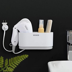 Giá cài máy sấy, lược, đồ dùng cá nhân Ecoco mã 1811
