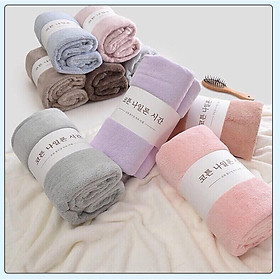 Mua Khăn Tắm Hàn Quốc Cao Cấp Bông Siêu Mềm Mịn Kích Thước 70*140cm