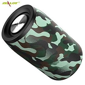 Loa Bluetooth không dây Zealot S32 Mini Di động LOODER HIFI Subwat Color: ArmyGreen Camouflage