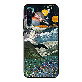 Ốp Lưng in cho Xiaomi Redmi Note 8 Mẫu Vũ Trụ Nhiều Người - Hàng Chính Hãng