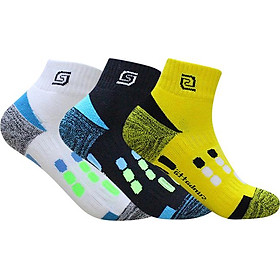 Combo 3 Đôi Vớ (Tất) Thể Thao Sunbatta 3 Màu
