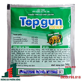 Thuốc trừ cỏ Topgun 700WP - gói 15g