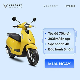 Xe máy điện VinFast EVO 200 - Vàng