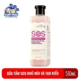 Dầu tắm SOS khử mùi hôi cho chó mèo 530ml