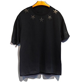 Áo thun Stee STAR quanh Cổ 2 Phản quang Trùm Unisex aothununisex aophongnam