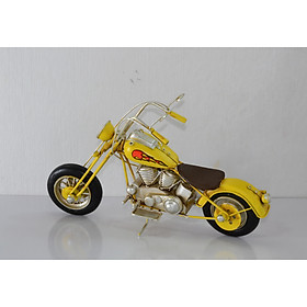 Mô hình Xe máy, xe Mô tô cổ điển/ Motorcycle metal vintage Decoration handmade (1904D-1334)