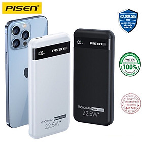 Mua Sạc dự phòng không dây PISSEN PRO Power Station D110-PD-1  10000mAh  22.5W ( LS-DY77) hàng chính hãng
