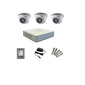 Mua Trọn Bộ 3 Camera Hikvision 1080P (Nhà Riêng  Văn Phòng) Hàng Chính Hãng