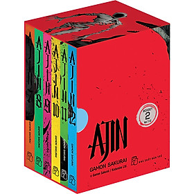 Ajin - BoxSet Số 2 (Tập 7 Đến Tập 12) - Tặng Kèm Bookmark 3D