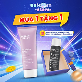 Kem Dưỡng Thể 10% AHA Paula's Choice Resist Skin Revealing Body Lotion With 10% AHA (210ml)