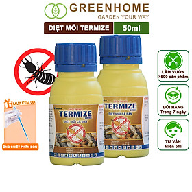 Thuốc Diệt Mối Tận Gốc Greenhome Termize 200SC, Chai 50ml