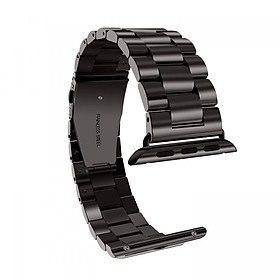 Dây đồng hồ cho Apple Watch, Dây Classic 3 mắt thép không gỉ cho đồng hồ Apple Watch