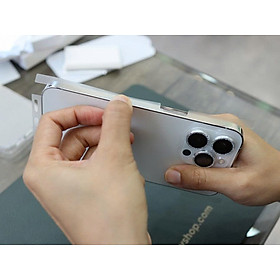 Miếng Dán PPF Full Lưng Viền Khắc Táo Cho Các Dòng iPhone 11 đến 17 Series – Nhám chống vân tay, Chống Trầy, Ôm Sát Máy.Hàng Nhập Khẩu