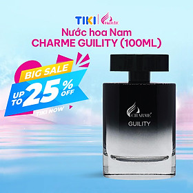 Nuoc Hoa Nam CHARME GUILITY 100ml Lưu Hương Lâu Lịch Lãm, Nam TínhNước Hoa Chính Hãng - 100ml