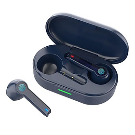 L32 True Wireless Earbuds Bluetooth Headphones Touch Control with Charging Case IPX7 Waterproof TWS Earphones in-Ear Built-in Mic Headset for Sport