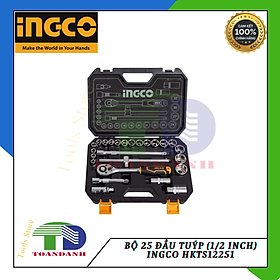 Mua Bộ 25 đầu tuýp (1/2 inch) Ingco HKTS12251
