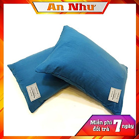 Mua Vỏ gối nằm 45x65 vỏ gối  bao gối cotton đũi