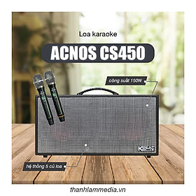 Loa karaoke di động ACNOS CS450 - Hàng Chính Hãng