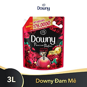 Nước Xả Vải Downy Đam Mê Dạng Túi 3L