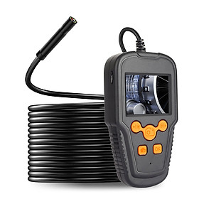 Endoscope Camera 2.4 Inches LCD Screen 1080P High Definition 8mm Lens IP68 Handheld Endoscope Industrial Home Digital