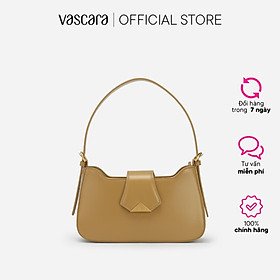 Vascara Túi Hobo Quai Cài Phối Khóa Hình Học - TOT 0110
