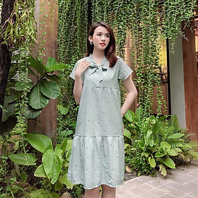 Váy Bầu CHẤT LƯỢNG ️ Đầm Bầu Chất Voan Thoáng Mát, Freesize