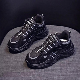 Giày Sneaker Đế Cực Khủng Vạch Phản Quang