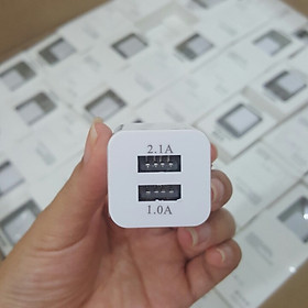 Mua CỦ SẠC USB 2 CỔNG MÀU TRẮNG