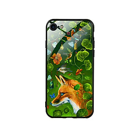 Ốp Lưng Kính Cường Lực Cho Điện Thoại Iphone 7/8 - Fox 03
