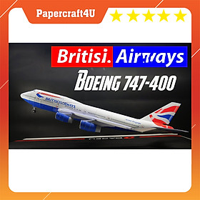 Mô hình giấy máy bay Boeing 747-400