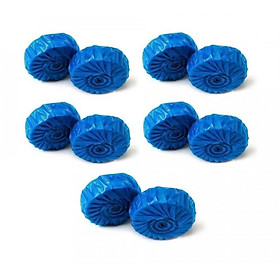 Mua Bộ 10 viên tẩy diệt khuẩn khử mùi bồn cầu hương thơm tự nhiên