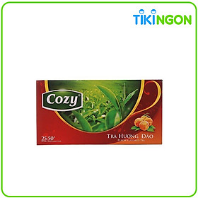 Trà Túi Lọc Cozy Hương Đào 25 x 2g