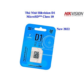 Thẻ Nhớ Micro SD Hikvision 128G-64GB-32G chuẩn Class 10, Thẻ nhớ camera, Thẻ nhớ điện thoại - hàng chính hãng