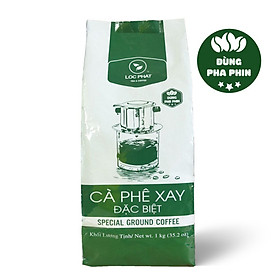 CÀ PHÊ XAY ĐẶC BIỆT LỘC PHÁT - PHA PHIN - 1KG - NGUYÊN LIỆU DÙNG PHA CHẾ ĐỒ UỐNG (Trà Lộc Phát)