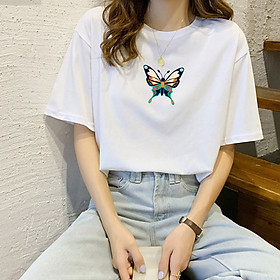 Áo thun nữ chất liệu cotton phong cách Hàn Quốc mã NU