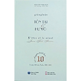 GIẢNG LUẬN TỒN TẠI VÀ HƯ VÔ