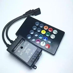 Mua Bộ điều khiển led dây 5m RGB cảm ứng nhảy theo nhạc - Led music controller-C2