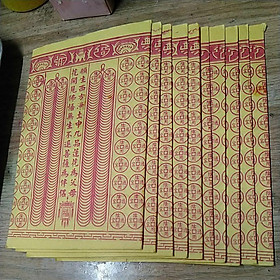 Mua Giấy tiền cúng _ Tiền xu chuỗi vàng và trắng