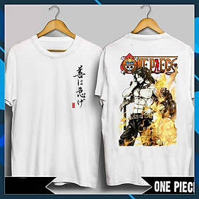 Áo Thun Hỏa Quyền Portgas D. Ace Cực Đẹp | Đảo Hải Tặc One Piece Tshirt