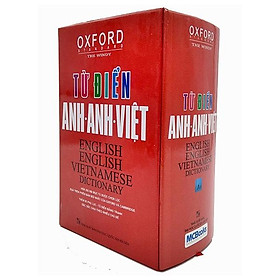 Từ Điển Anh – Anh – Việt – Phiên Bản Bìa Cứng – Màu Đỏ (2018)