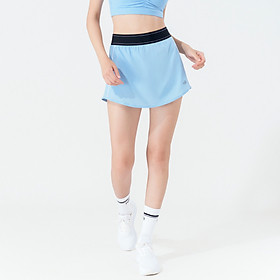 Chân Váy Thể Thao Hibi Sports SK002, Kiểu Phối Trắng 2 Bên, Chất Vải Xi