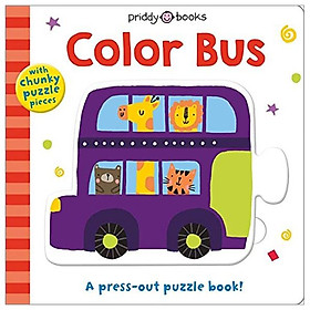 Puzzle And Play: Color Bus: A Press-Out Puzzle Book!