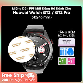 Miếng Dán Màn Hình PPF Mặt Trước Dành Cho Huawei GT2, GT2 Pro- Hàng Chính Hãng