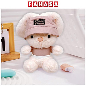 Móc Khóa Thú Bông Rabbit - HGT-49 - Màu Hồng