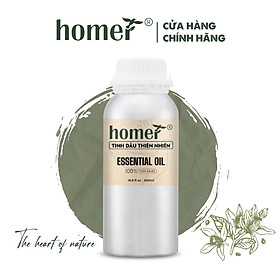 Tinh Dầu Hoa Bưởi Homer 100ml - Chính Hãng, Đạt Chuẩn Kiểm Định Cao Cấp - Tinh Dầu Xông Thơm Phòng, Thư Giãn, Khử Mùi hiệu quả