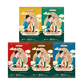 Combo 5 Cuốn Sách Truyện Kiều - Đại Thi Hào Nguyễn Du - 