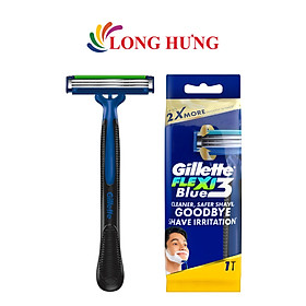 Dao cạo râu Gillette Blue 3 Flexi (1 cây) - Hàng chính hãng