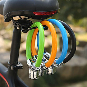 Khóa tròn chống trộm an toàn bằng hợp kim kẽm cho xe đạp